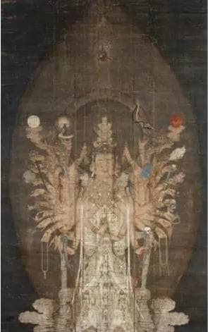 历代名画中菩萨的画法仪规