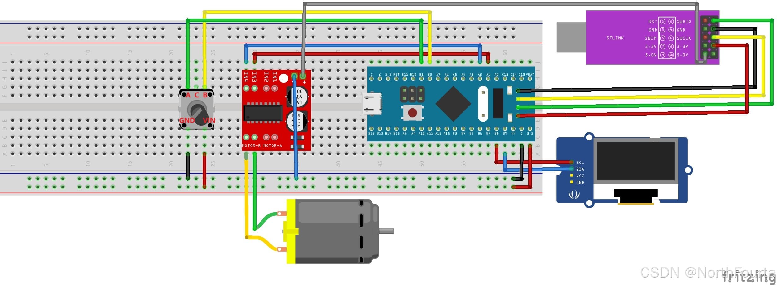STM32定时器实战：TIM输出比较实现PWM驱动电机