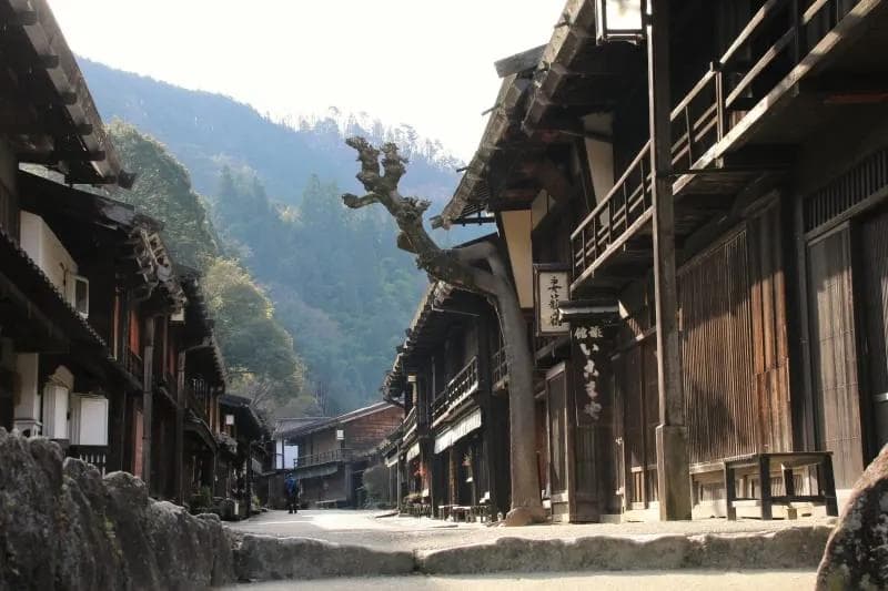 充满江户风情的古代驿站