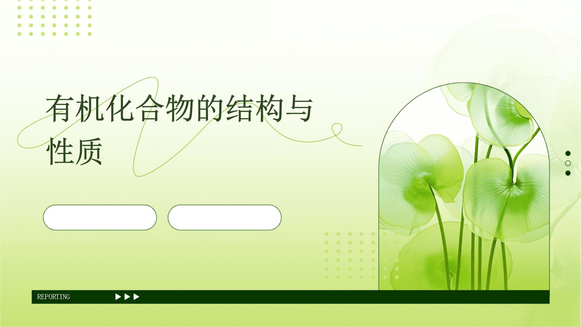 有机化合物的结构与性质