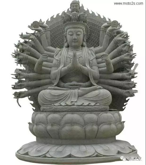 石雕千手观音到底有几只手？持物的寓意是什么？