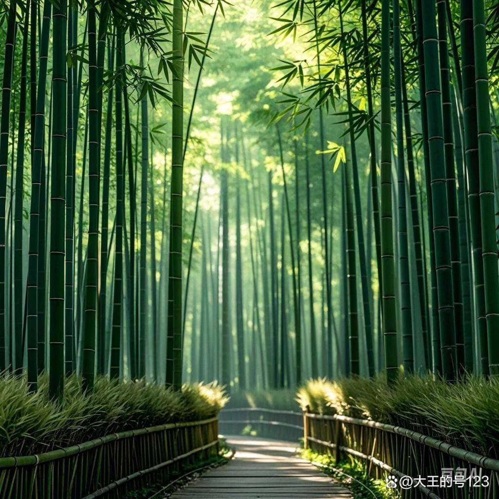 竹林的清风：宁静的旋律