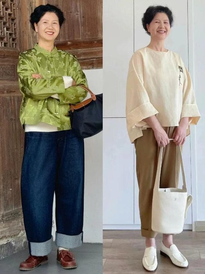 五六十岁女人出门要体面，准备这4双鞋子就够了，搭什么都好看