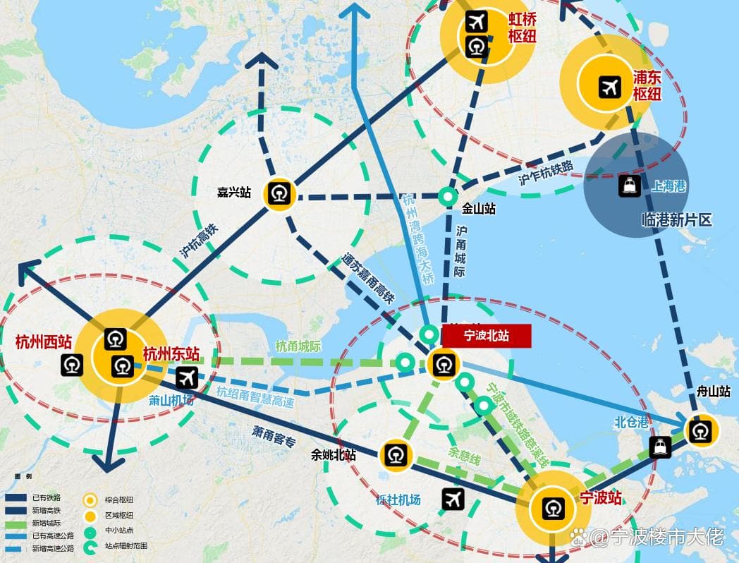 打造另一个宁波主城区？宁波北部综合交通枢纽正式落户慈溪……