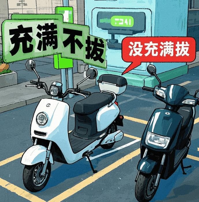 电动车“充满不拔”和“没充满拔”，到底哪个更伤车？你知道科学上是如何解读的吗？