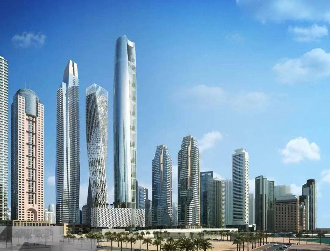 中国铁建打造！迪拜蓝天酒店：全球最高酒店类建筑正式亮相