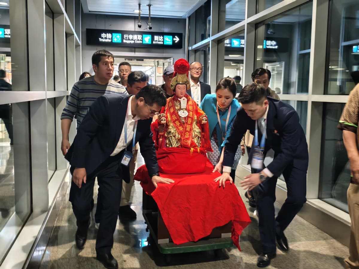 妈祖再乘厦航飞机：一场“神仙”级别的空中之旅