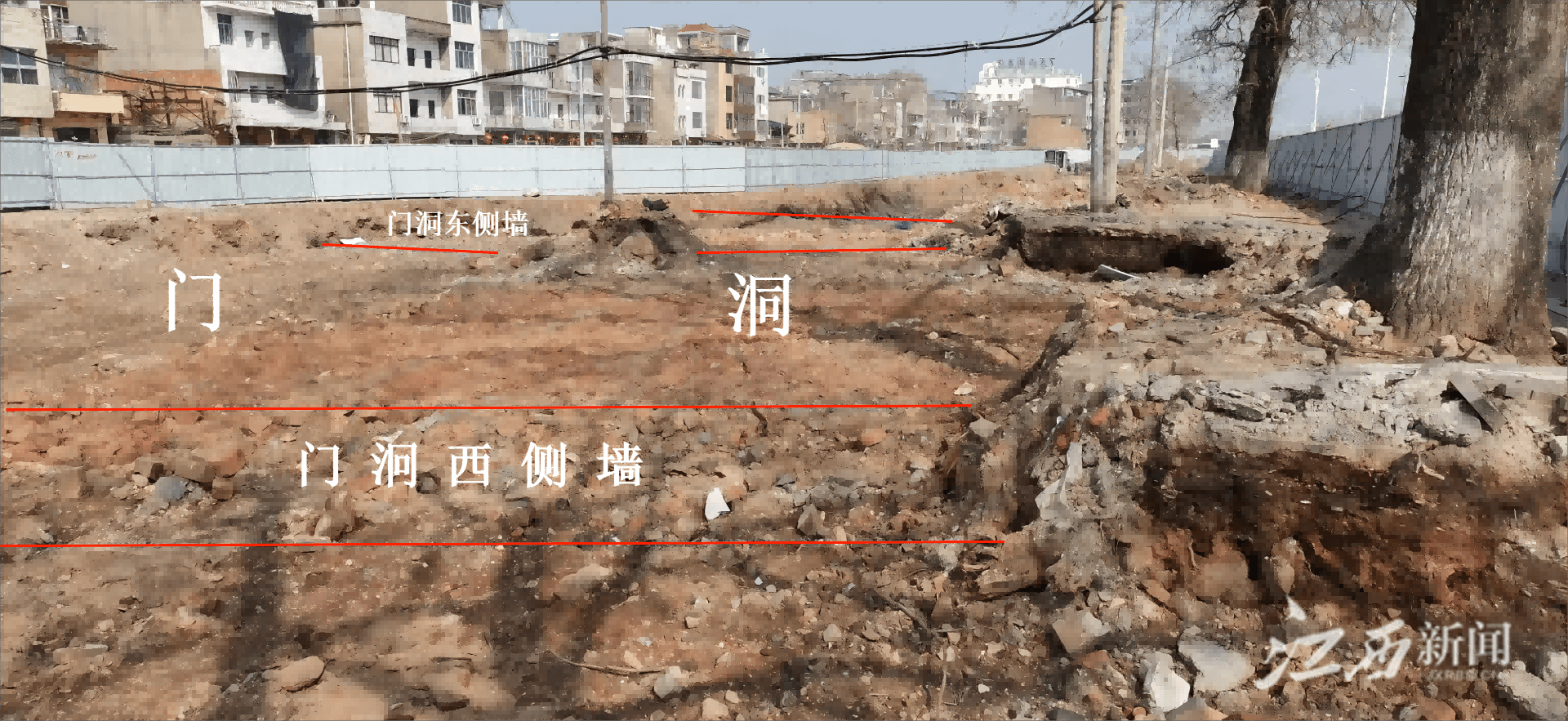 江西重要考古发现！鄱阳城区现清晰完整的明代城门遗址
