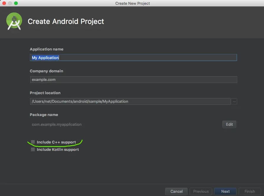 AndroidStudio使用NDK编译C/C++代码使用原生库