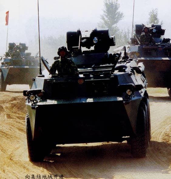 中国ZSL92式轮式步兵战车：陆战先锋