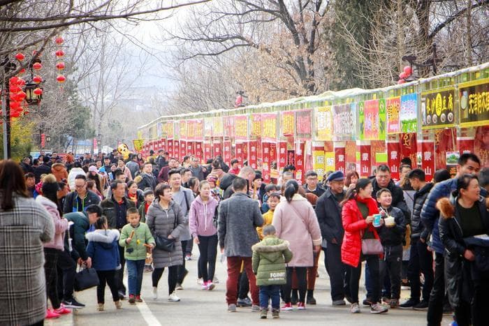 2019临沂六大景区春节庙会：祈福杂技花灯应有尽有