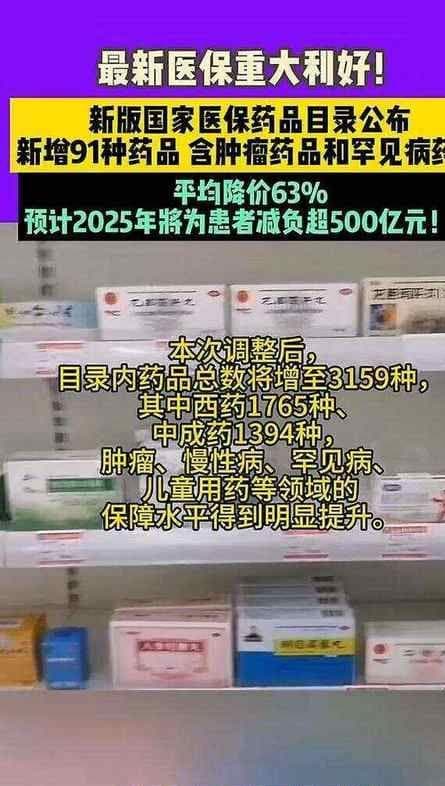 天价抗癌药纳入医保！可治疗多种癌症，存活率高，癌症患者有救了