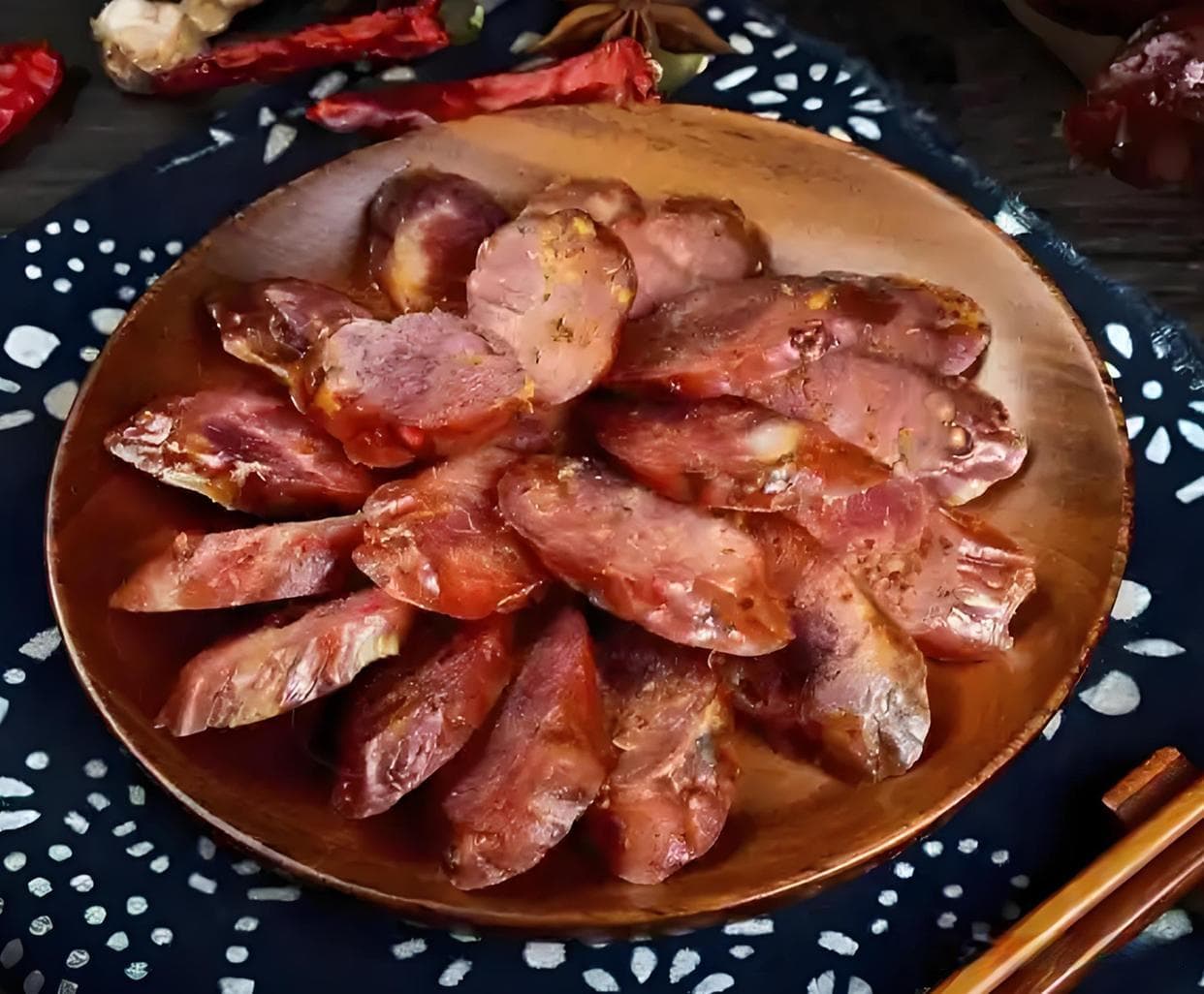 腊肠怎么做，风味腊肠的做法，传统美食的自制秘籍