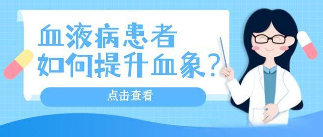从营养到医疗：全方位提升血液病患者血象指南