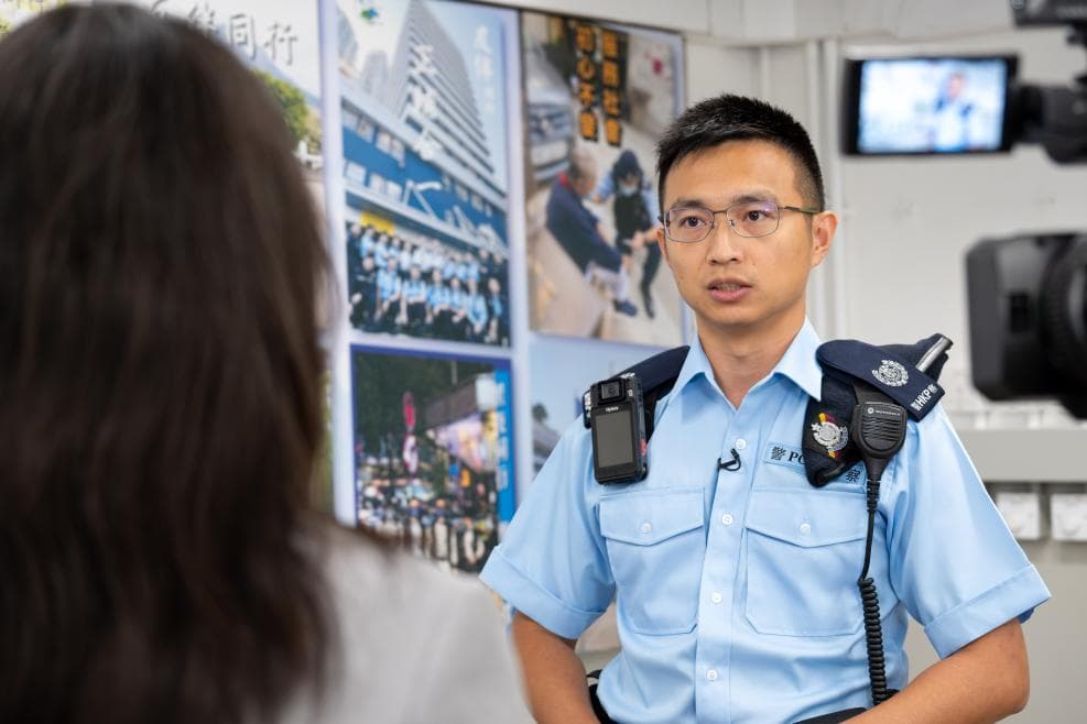 香港警队国产新枪“上岗记”