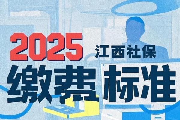 2025江西社保缴费标准及查询指南