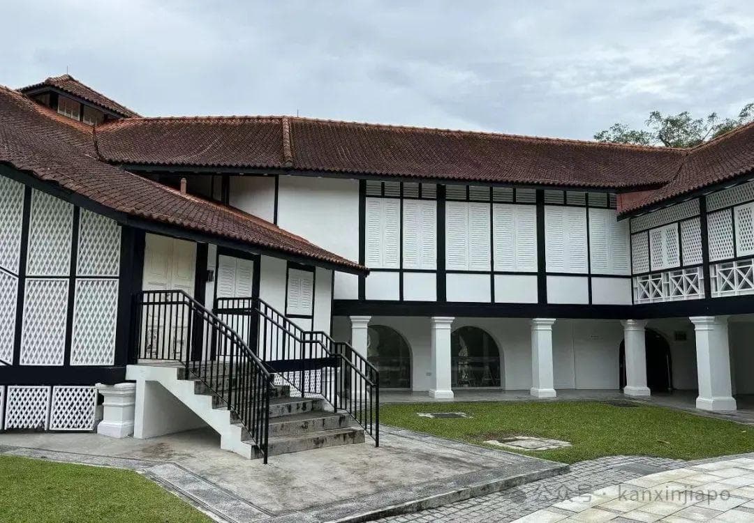 新加坡植物园里的黑白屋：百年建筑变身文化新地标