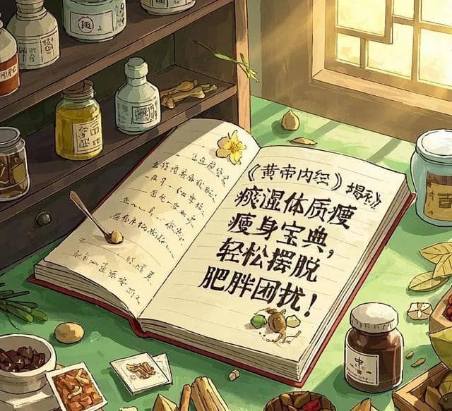 《黄帝内经》揭秘：痰湿体质瘦身宝典，轻松摆脱肥胖困扰！