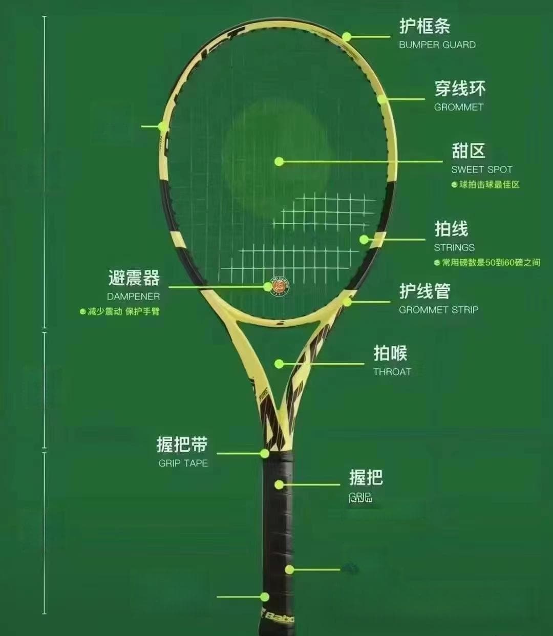 新手该如何选择最适合自己的网球拍？