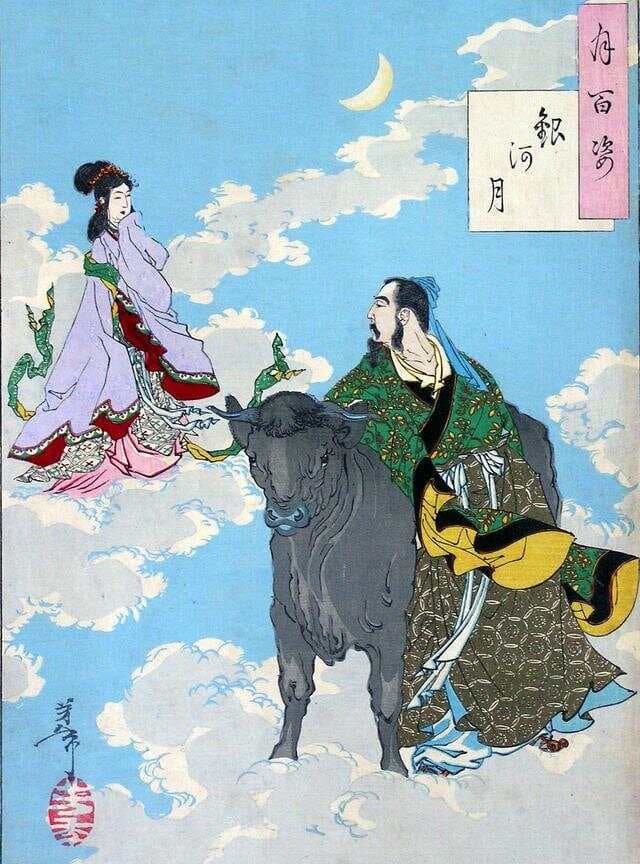 从银河到人间：由考古发现和民间传说看牛郎织女形象的演变