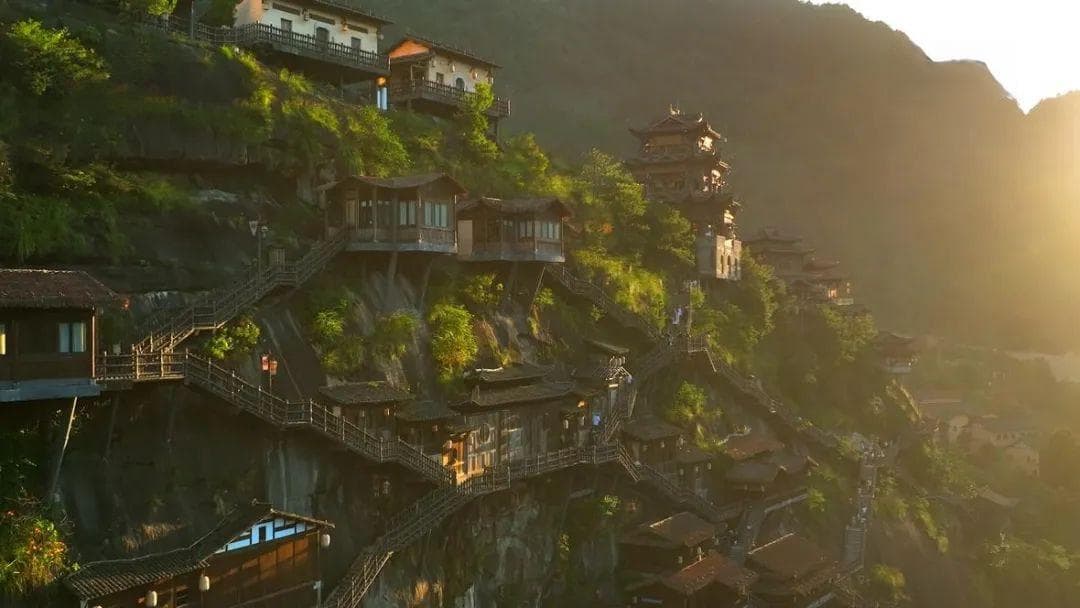 文旅新"顶流"！建德也有同款！网友：现实版的仙侠世界