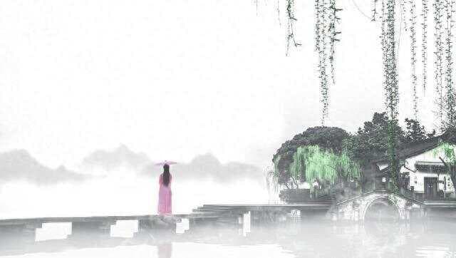 四首深情唯美的诗词，红楼隔雨相望冷，珠箔飘灯独自归