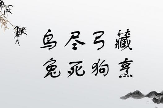 鸟尽弓藏兔死狗烹(详解)