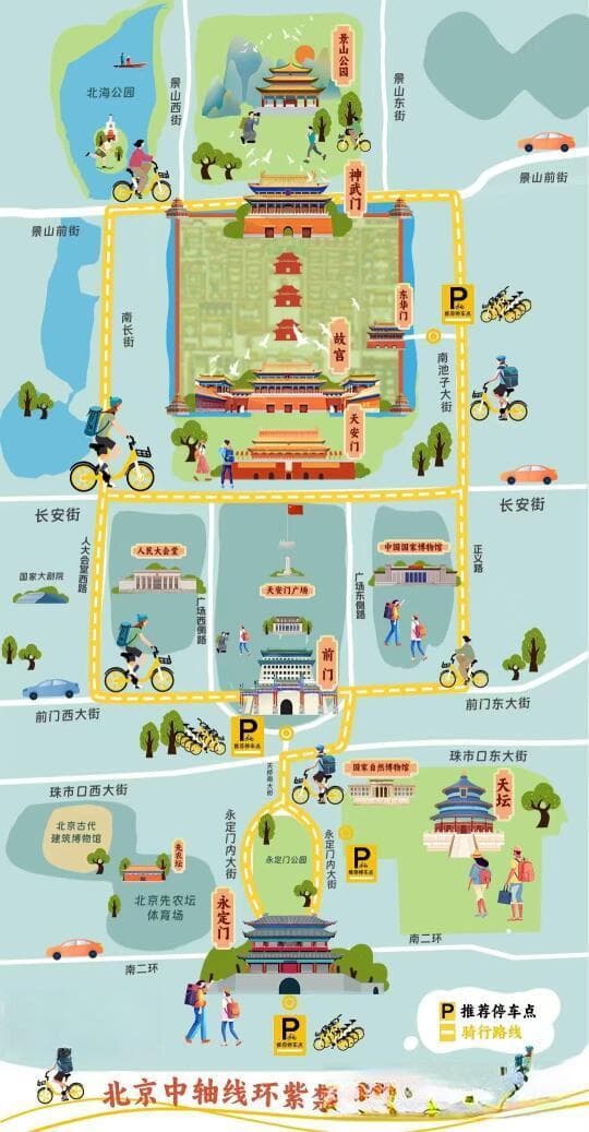 骑行北京中轴线：体验古今风貌的绿色之旅
