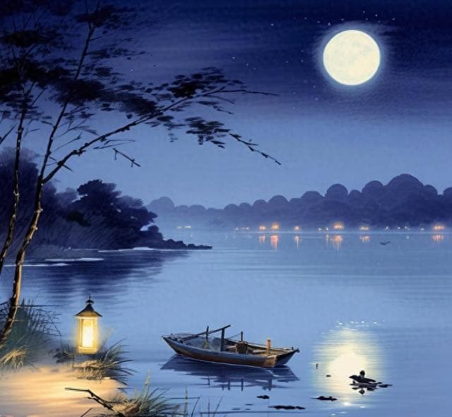 江畔夜色：杜甫《漫成一首》赏析