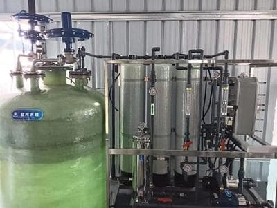工业纯水机产水pH值偏酸性的调节方法