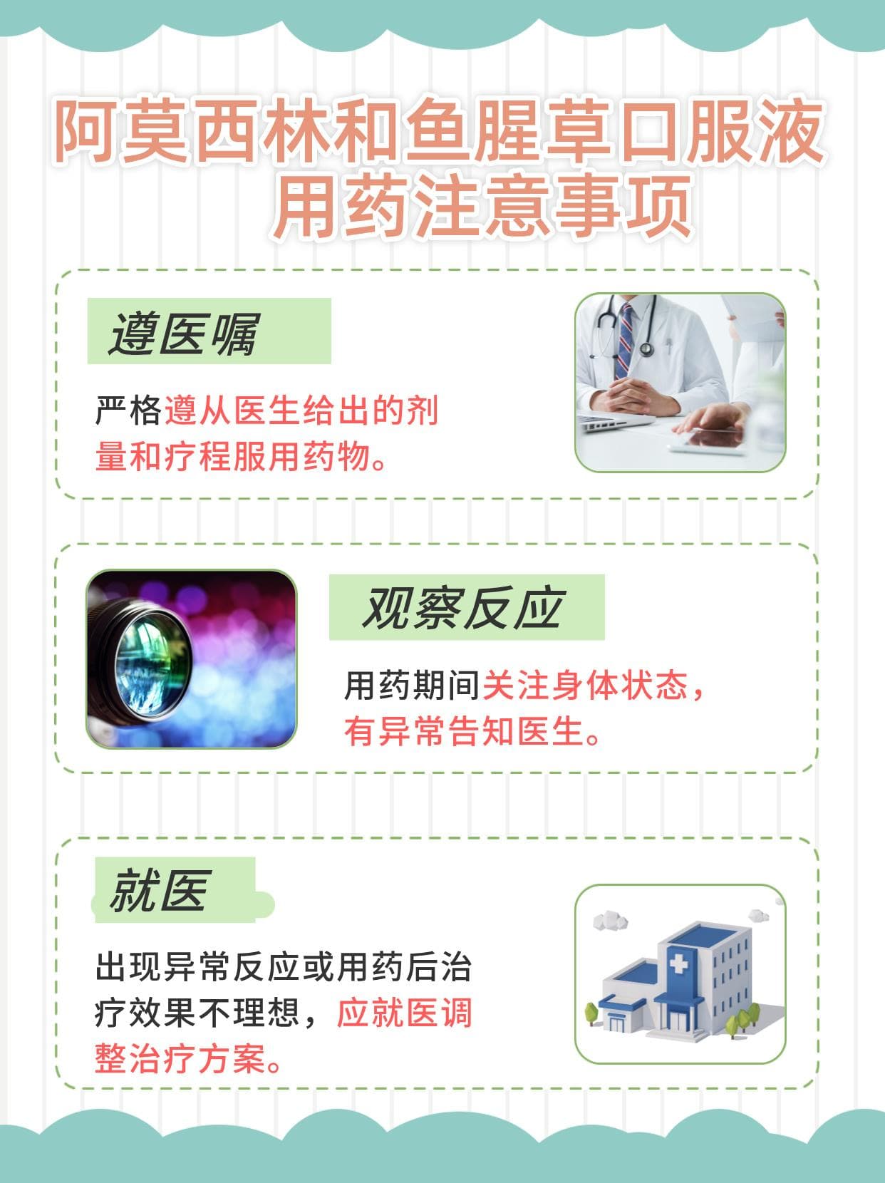 阿莫西林与鱼腥草口服液能否同服？