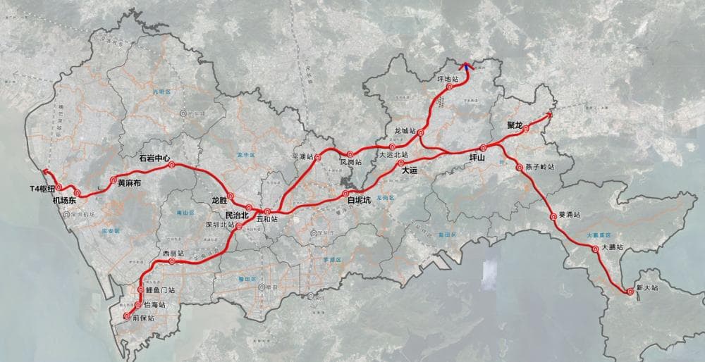 冰火两重天：深惠城际铁路深圳段建设如火如荼，惠州段仍在规划中