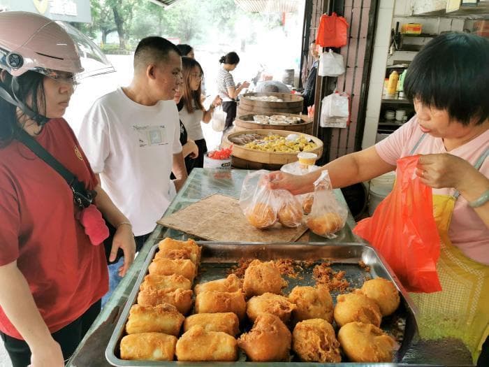 广东台山早餐油炸小吃“炸”出乡味