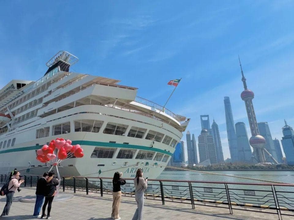 多图预警｜高端邮轮，决战上海滩