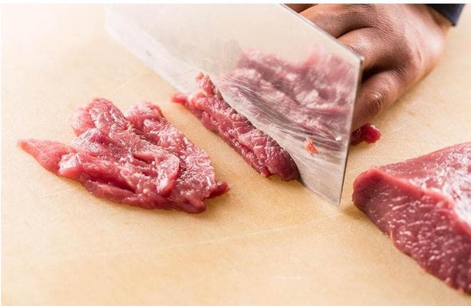 牛肉丝是顺切还是横切——原来你切错了啊