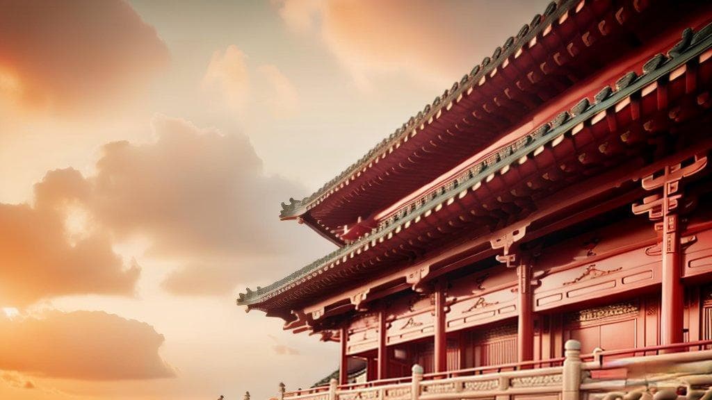 中国古建筑柱子详解：从廊柱到雷公柱的建筑智慧