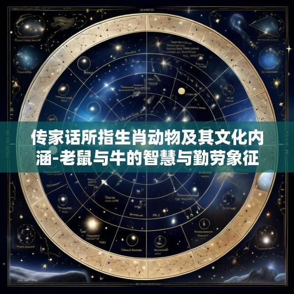传家话所指生肖动物及其文化内涵-老鼠与牛的智慧与勤劳象征