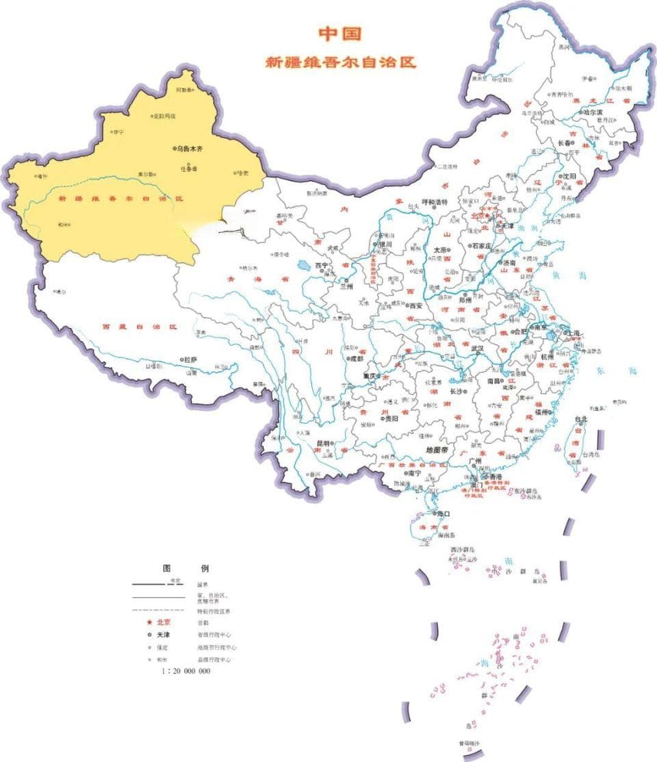 新疆人口很少？几十年增长1800多万
