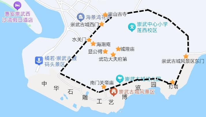 崇武古城一日游攻略：门票、交通、景点全解析