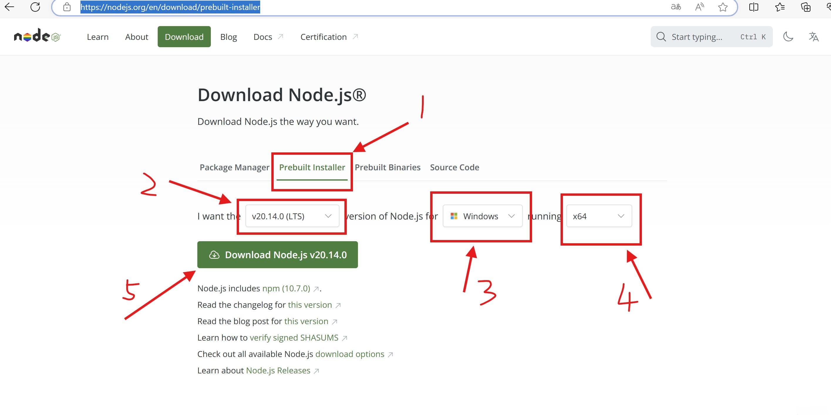 2024最新版Node.js下载安装及环境配置教程（非常详细）