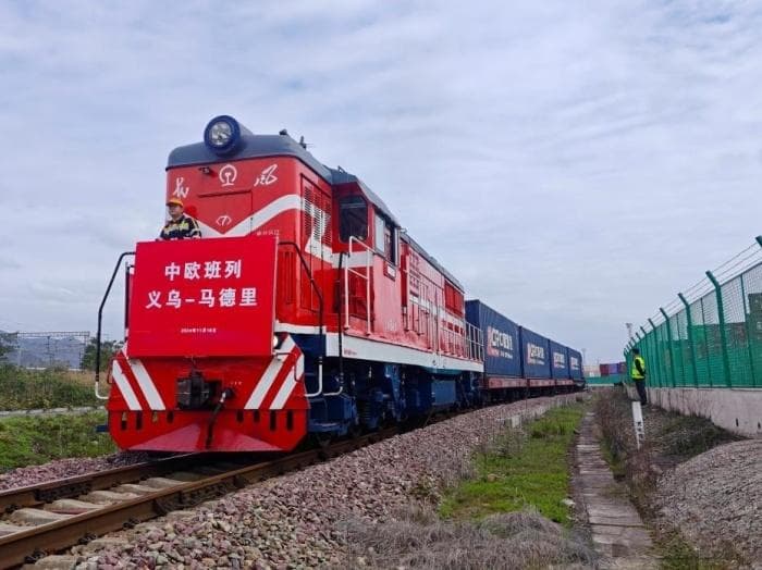 义乌中欧班列十年：年发运超千列，高新技术产品成出口新主力
