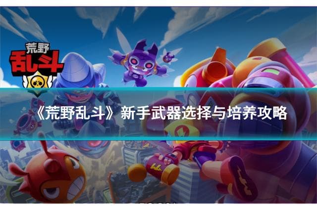《荒野乱斗》新手武器选择与培养攻略