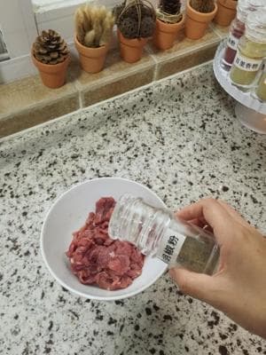 减脂期午餐：水煮牛肉片（减肥、瘦身）