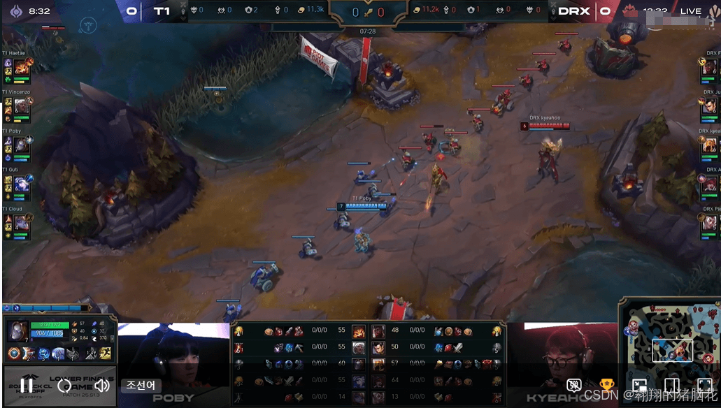 如何通过AI获取一场正在进行中的电竞LOL赛事实时数据
