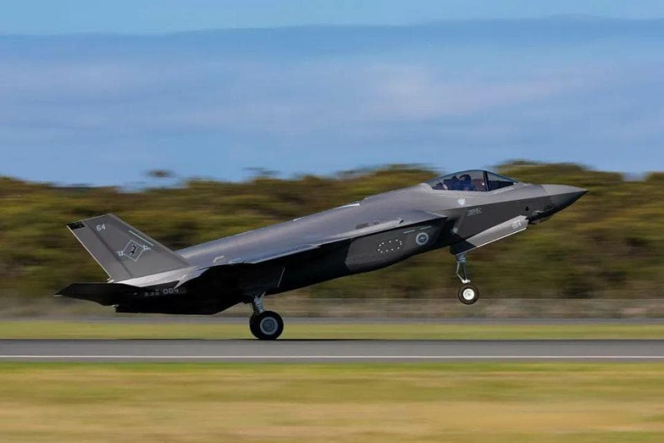 澳大利亚接收最后9架F-35A，72架战机全部到位