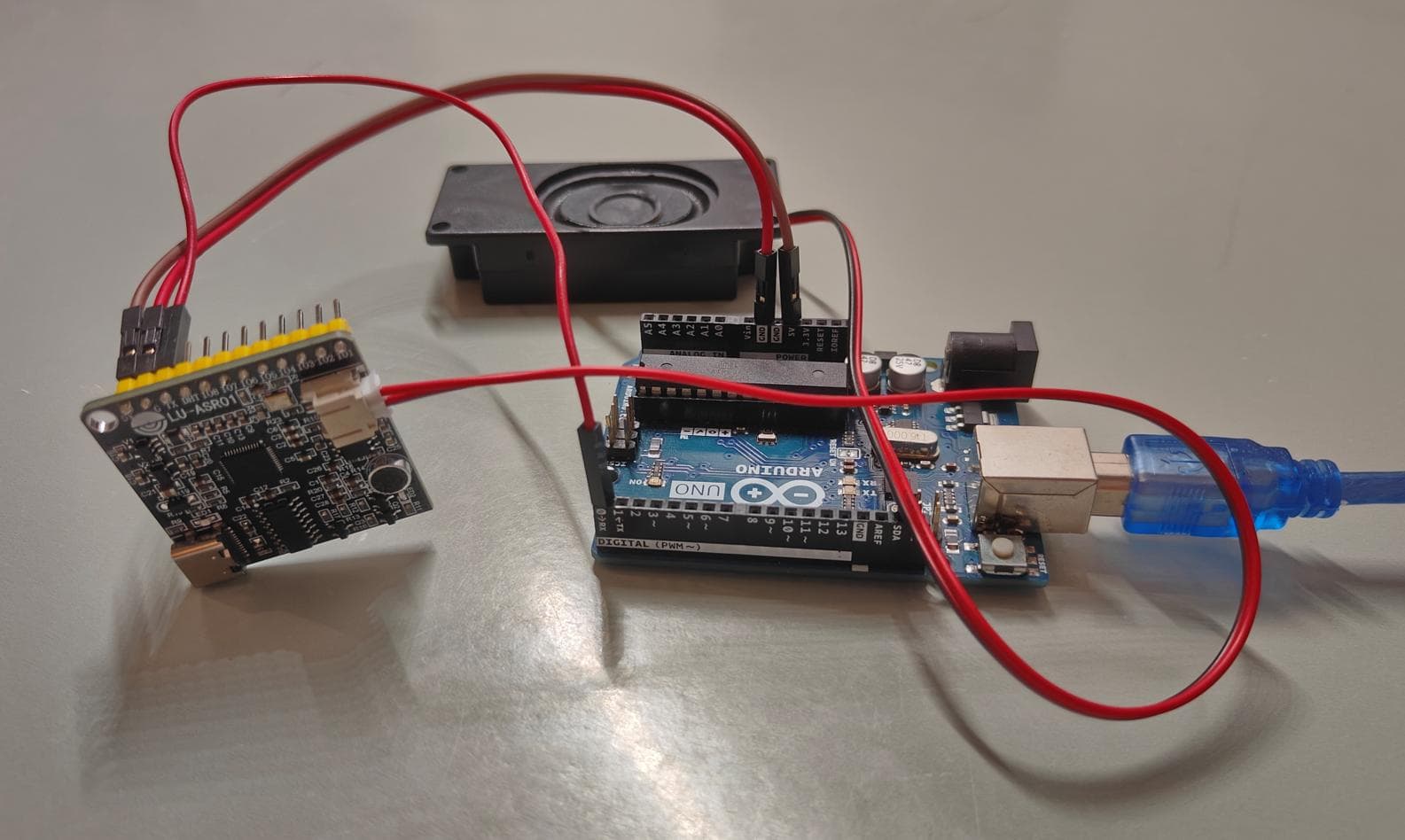 Arduino中借助LU-ASR01实现语音识别