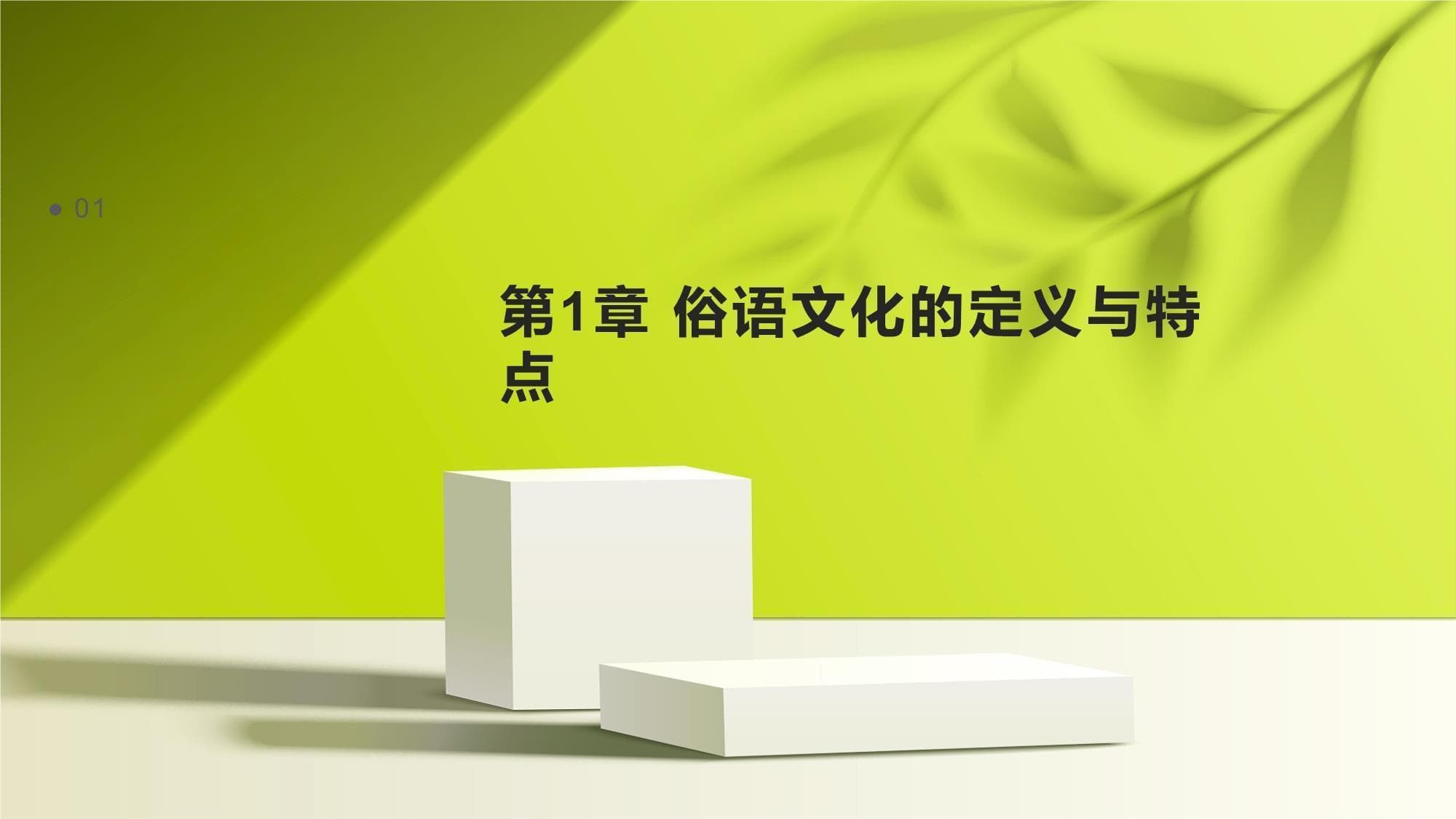 俗语文化研究报告