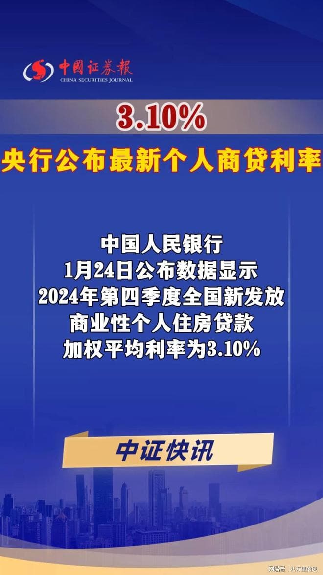 央行公布最新个人商贷利率，买房人未来稳了？