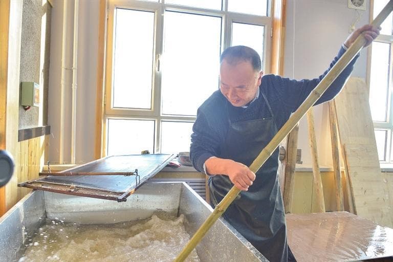 匠心传承 纸韵悠长：探访甘肃非遗手工古法造纸技艺