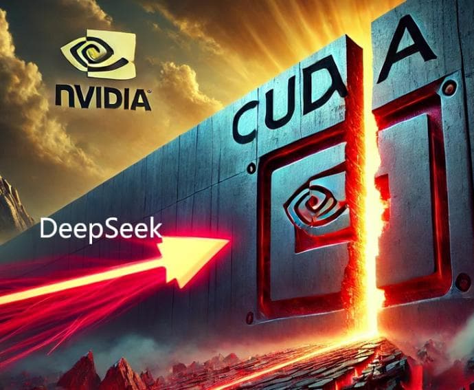 英伟达的CUDA，DeepSeek只“击穿”了50%